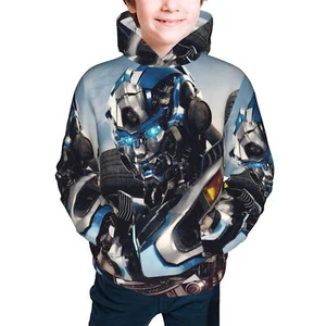 Transformers Movie Mirage Boys Youth Pullover Hoodie Casual Hooded Sweatshirts - Picture 1 of 38