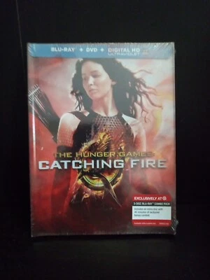 The Hunger Games-Catching Fire- Blu-ray/ DVD/ 3 Disc Ultraviolet Combo NEW ~ #9 - Image 1 of 2