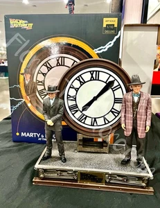 Iron Studios Regreso al Futuro III: MARTY Y DOC EN EL RELOJ 2022 escala 1/10 - Imagen 1 de 13