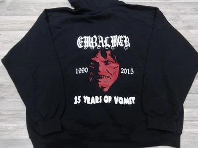 Embalmer Rar Vintage Official Hoodie Impetigo Repulsion Terrorizer Autopsy - Image 1 of 4