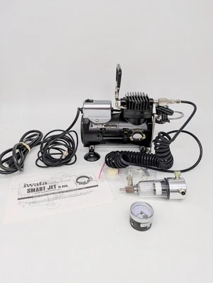 Iwata Smart Jet 110-120V Airbrush Compressor IS-850 NO MOISTURE TRAP - Image 1 of 4