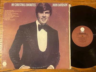 John Davidson / My Christmas Favorites LP Columbia Stereo Holiday M-!!!! - Image 1 of 4