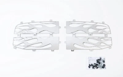 Putco 89108 Flaming Stainless Steel Grille Overlay for Silverado / Tahoe - Image 1 of 4