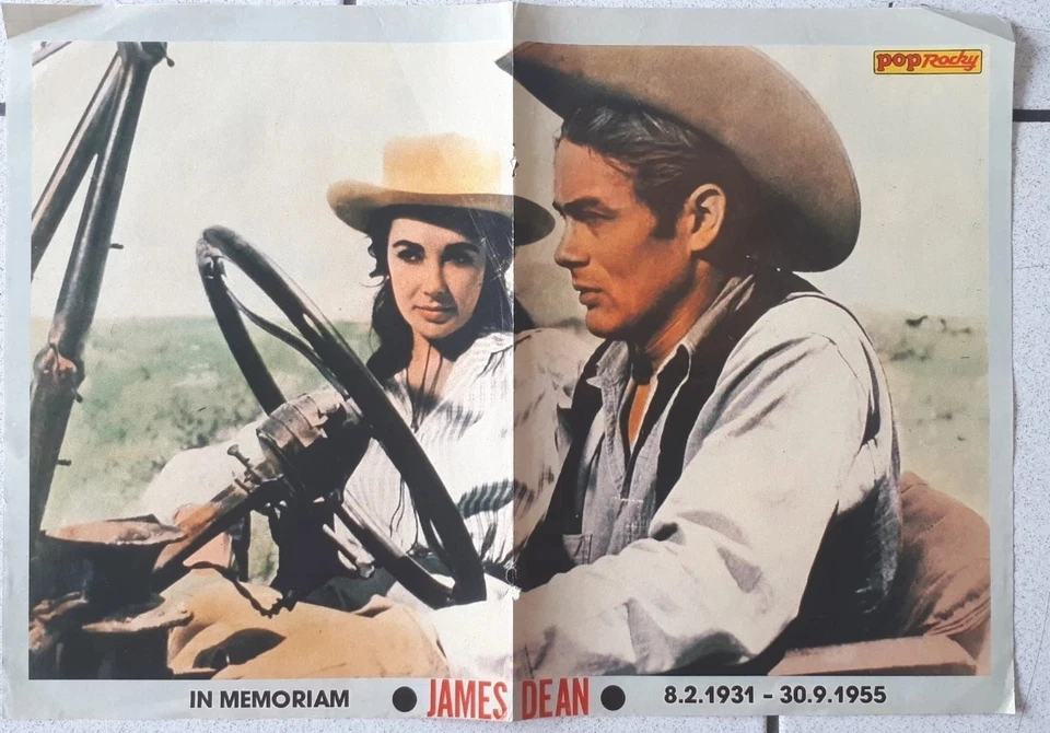James Dean Poster in Memoriam 28 cm × 40 cm. - Bild 1 von 1