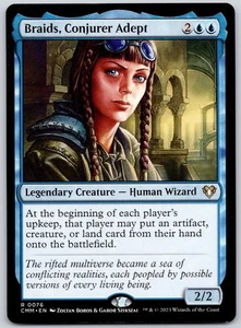 Braids, Conjurer Adept - Commander Masters CMM - MTG - LP Magic - 76 R - Bild 1 von 2