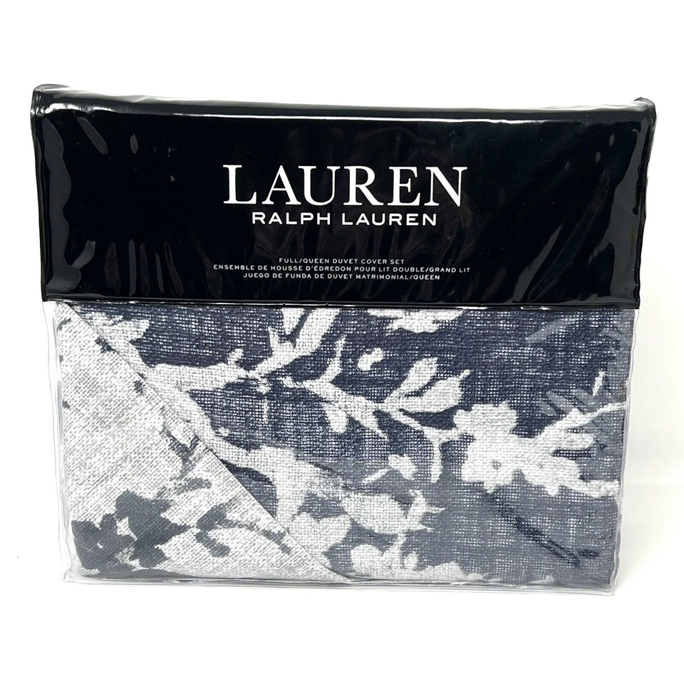 Ralph Lauren 600753978001 Duvet Cover Set - Navy