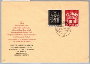 Berlín 110-111 como carta de primer día #OI078 - Imagen 1 de 1