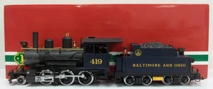 Locomotora de vapor LGB 24194 escala G B&O Mogul y licitadora #419 EX/caja - Imagen 1 de 6