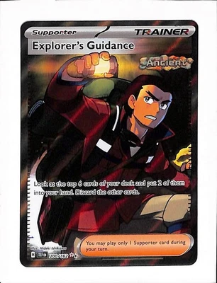 Explorer's Guidance 200/162 Sv05: Temporal Forces Holo Ultra Rare Pokemon TCG - Image 1 of 2