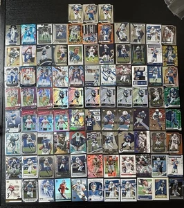 (91) COLTS FOOTBALL ROOKIE INSERT LOT DANIEL JONES MANNING JONATHAN TAYLOR JAMES - Bild 1 von 3