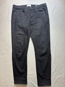FRAME L'Homme Skinny Black Wash Denim Jeans Men's 32 X 25 - Picture 1 of 14