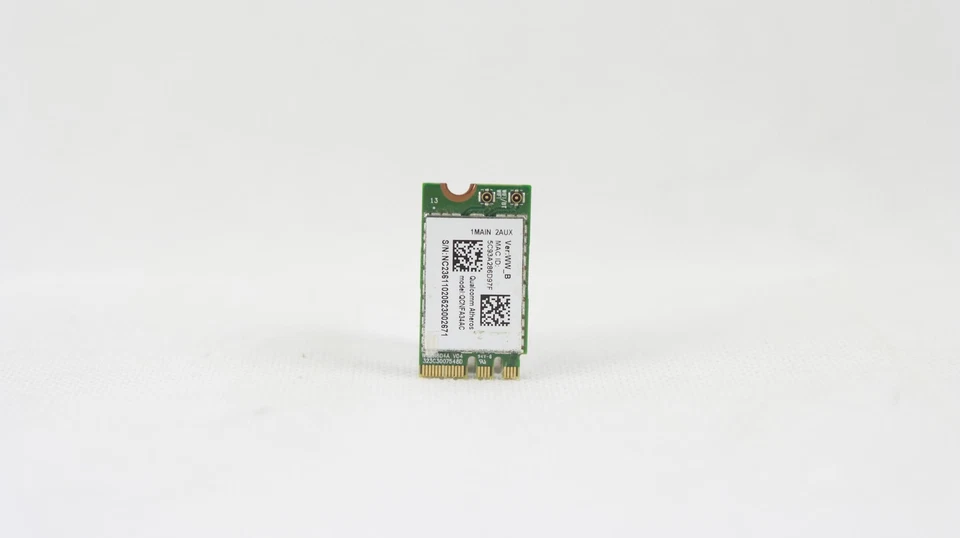 Qualcomm Atheros Wireless-Card QCNFA344AC (433Mbit) 802.11ac M.2 WLAN + Bluetoot - Bild 1 von 1