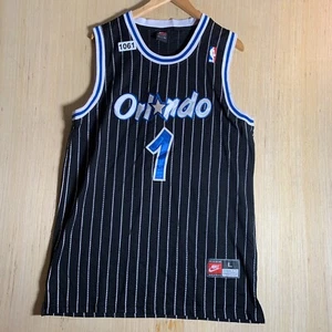 Camiseta vintage Penny Hardaway adulto talla grande negra sin mangas #1 Nike años 90 - Imagen 1 de 10