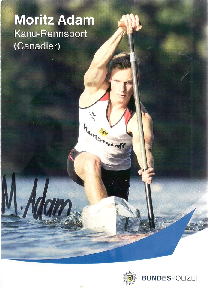 Autogramm Moritz Adam Kanute Originalunterschrift - Bild 1 von 1