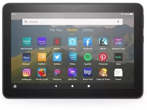 Amazon Fire HD 8 Tablet 10th Gen 8" Display 64GB storage - Black - 12 hr battery - Picture 1 of 3