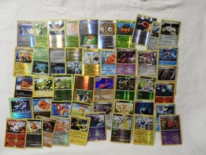45 Cards - Pokémon - Random Shiny Refractor Cards- as pictured - Ungraded G+ - Picture 1 of 4