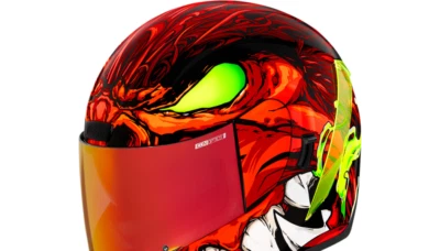 ICON AIRFORM Manik'R MOTO BICICLETA DE CALLE CASCO PUNTO - ELIGE TALLA/COLOR Foto 1 de 4