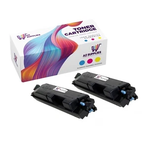 Kyocera Mita Compatible Toner Cartridge for TK-5152K 1T02NS0US0 Black 2 Pack - Picture 1 of 7