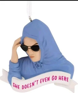 Hallmark Mean Girls Damien Christmas Ornament She Doesn’t Even Go Here 2024 - Picture 1 of 3