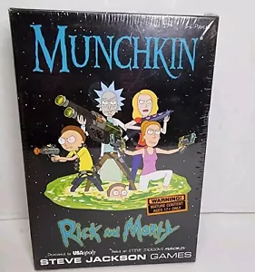 Rick And Morty: Munchkin Card Game by STEVE JACKSON GAMES - Picture 1 of 6