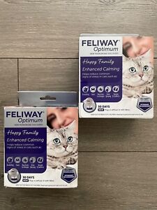 NEW! Feliway Optimum 2 Diffuser & Refill 48 Ml Cat Constant Calming 
