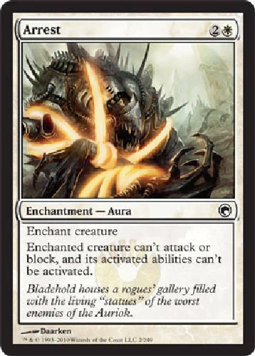 ARREST X4 4 4X Scars of Mirrodin MTG Magic the Gathering Cards DJMagic - Image 1 of 1