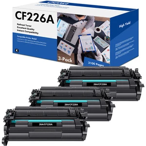 3 Stück 26A Tonerkartusche mit HP CF226A LaserJet Pro MFP M426dw M426fdn M426fdw - Bild 1 von 8
