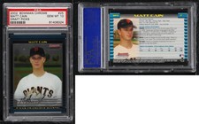 2002 Bowman Chrome Draft Picks & Prospects Matt Cain PSA 10 GEM MT Rookie RC