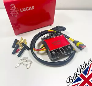 ORIGINAL LUCAS 12V 200W DREIPHASEN MOTORRAD GLEICHRICHTER REGLER - TPR200W - Bild 1 von 12