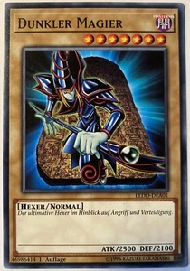 Yugioh Dunkler Magier LEDD-DEA01 Deutsch 1.Auflage Near Mint - Bild 1 von 2