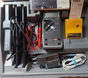 Fluke Electricians HVAC Combo Kit Multimeter Clamp Current Probe Event Recorder - Picture 1 of 14