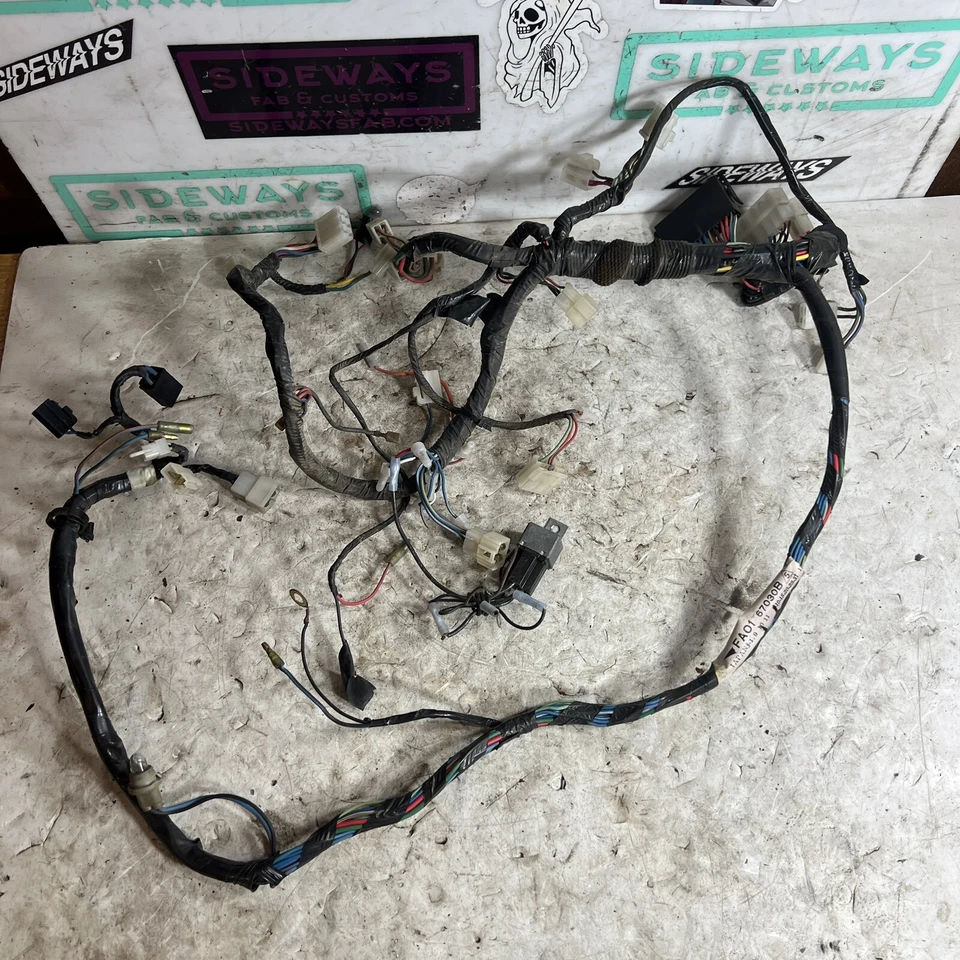81-83 Mazda RX7 MT Under Dash Wiring Harness FB - Image 1 of 4