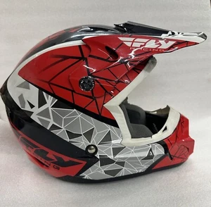 FLY RACING Motocross HELMET Kinetic Dot FMVSS NO. 218 Certified Sz XS (53-54cm) - Picture 1 of 9