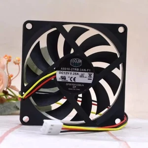 1PCS A8010-27RB-3AN-F1 DC12V 0.25A 8CM 3-Pin Silent Cooling Fan - Picture 1 of 2