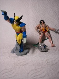 Figura de PVC de colección 1997 Applause X-MEN Marvel Wolverine 5,5" Wolverine con casco - Imagen 1 de 8