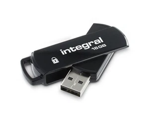 16GB Integral Secure 360 Encrypted USB3.0 Flash Drive (256-bit AES Encryption) - Picture 1 of 3