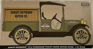 NIB Harley-Davidson 1916 Studebaker Pickup Bk Die Cast 1:25 Limited edition - Picture 1 of 12