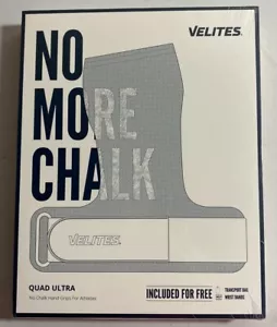 Velites Quad Ultra No Chalk Hand Grips - MEDIUM - New - Picture 1 of 4