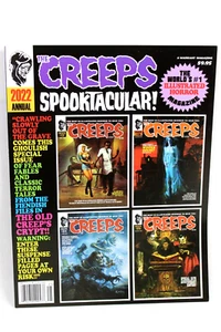 The Creeps Spooktacular 2022 Annual Magazine Horror Warrant Publishing F+ - Picture 1 of 8