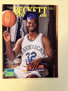 Lot Of 5 Beckett Basketball Monthly Magazines 1994-1995
