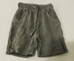 Dot Dot Smile Boy's Drawstring Mid-Length Lava Rock Shorts LV5 Gray Size 5/6 NWT - Picture 1 of 3