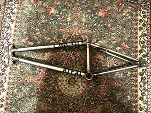 S&M BMX ATF ATFXL Frame Raw 21.25 Top Tube - Picture 1 of 8