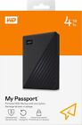 NEW NWD Western Digital My Passport 4TB Portable External Hard Drive- Brand New