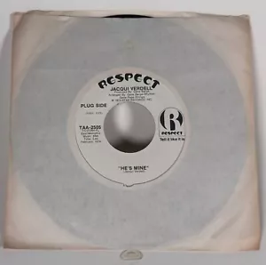 JACQUI VERDELL 45 RPM HE'S MINE / WE'RE GONNA HAVE A GOOD TIME - EX - Imagen 1 de 3