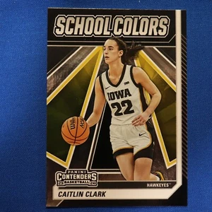2024 Panini Caitlin Clark Collection School Colors Metalized #SC2 (cc168) - Picture 1 of 2