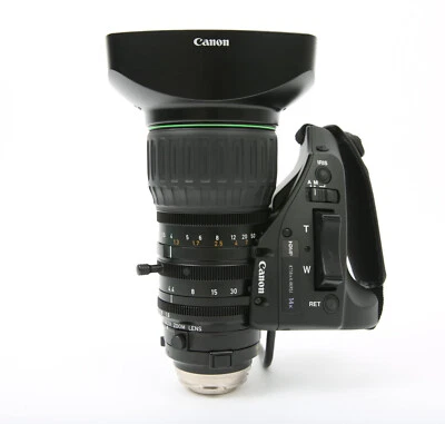 Canon KT14x4.4KRSJ 4.4-62mm f/1.6 14x Zoom Lens for 1/3" CCD HD Video Cameras - Image 1 of 4