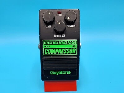 Pedal efecto compresor para guitarra Guyatone PS-003 de colección raro años 80 MIJ Japón bajo  Foto 1 de 4
