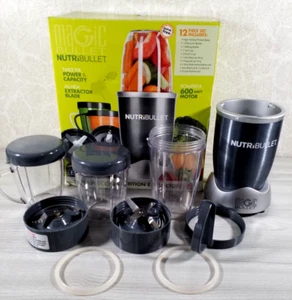 NutriBullet NBR-1201 11-Piece High-Speed Blender/Mixer System, Gray Nutri Bullet - Picture 1 of 13