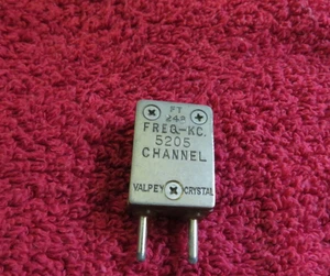 Radio amateur cristal 5205 KC kHz FT-243 TESTÉ - Photo 1/3