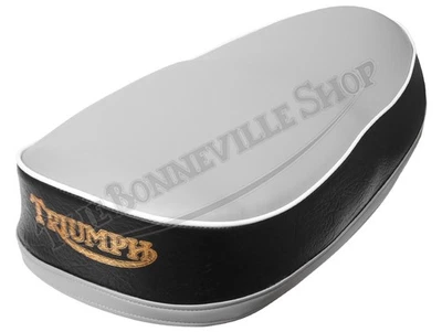 Asiento superior gris Triumph 350 500 650 1960-1966 hecho en el Reino Unido PN# 82-5366 82-4239 Foto 1 de 4
